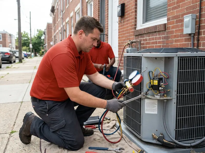 Central Air Conditioning Repair in Philadelphia, PA