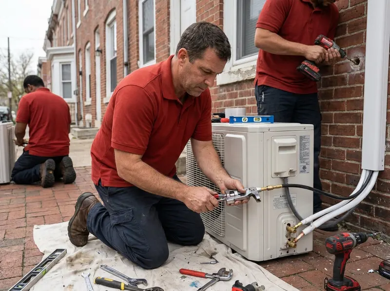 Ductless Mini-Split Heat Pump Installation in Philadelphia, PA
